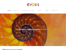 Tablet Screenshot of evosis.co.uk